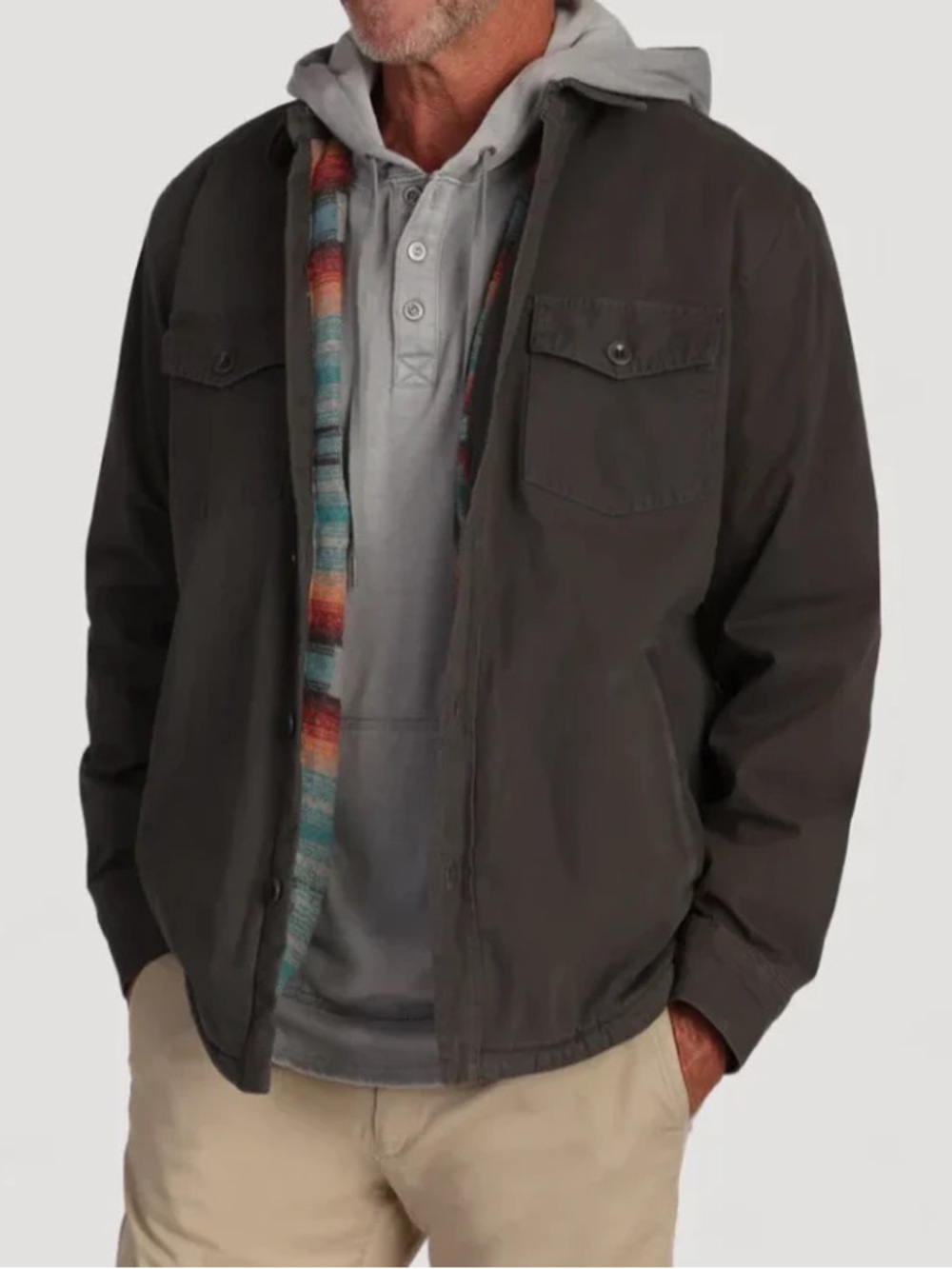 True Grit Drifter Blanket Lined Jacket